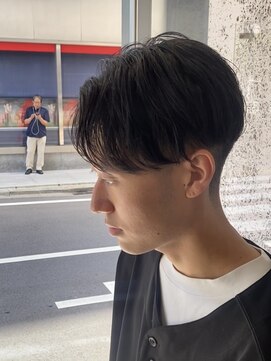 銀座ラボ 千葉店(LA BO) センターパート ニュアンスパーマ