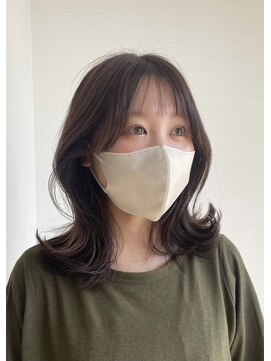 スアビスサロンハナレ 越谷レイクタウン(suavis salon HANARE) 伸ばしかけでも可愛いロブ＊