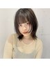 似合わせカット＋透明感カラー＋保湿トリートメント￥13200