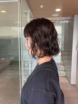 ノード(NODO)&nbsp;【ケアパーマ】ボブ＋ニュアンスウェーブ