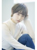 くびれヘア韓国風巻きアプリコットオレンジ夏ハイライトカラー