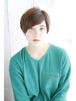 シュシュット(chouchoute) 夏美髪質改善アプリコットオレンジハイライトカラーくびれヘア11