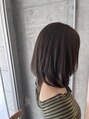 ジーナ 流山おおたかの森(Zina) 透け感◎オリーブグレージュ派手過ぎず赤みも程よく抑えられます