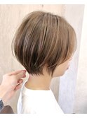 30代40代50代/大人ショートボブ/白髪ぼかし/髪質改善（塩谷）