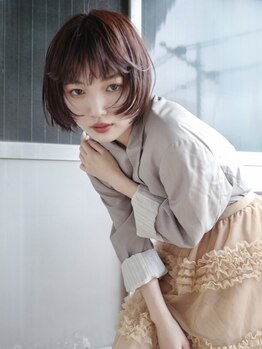 エヌイー(ne' by MAULOA)の写真/【印象を決める顔周りはMAULOAで】凄腕stylist集団による洗練されたカット技術で本当の似合わせをご提案♪