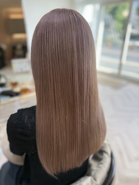 アンドユー(& you.) ほんのりピンクを感じるまろやかミルクティーカラー