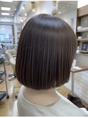 伸ばしかけボブ/ミニボブ3か月☆アッシュヘア