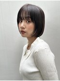 大人ショートボブ/20代30代40代/岡野亘希