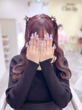 あみあげハーフツイン