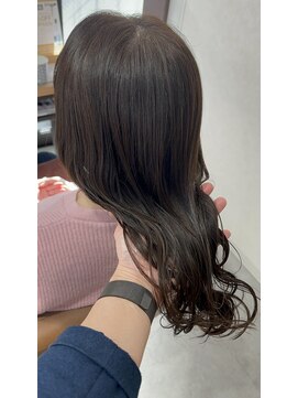 艶髪 髪質改善オリーブベージュ