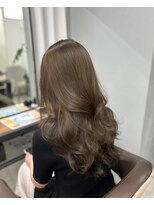 クレット(CLETO)&nbsp;レイヤーカット×グレージュ