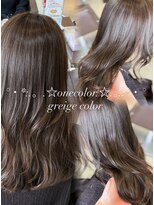 フォルテ 草薙店&nbsp;【ワンカラーで垢抜けるグレージュカラー】静岡草薙