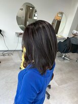 エルピス 大和店(elpis)&nbsp;白髪に合わせた白髪ぼかしハイライト