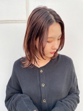 リヤン(Le lien) 似合わせカット/ミディアムレイヤーカット/髪質改善/溝の口