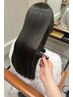 【カットなし/髪質改善】美髪ストレート(縮毛矯正+カシミヤTR)¥29150→21500