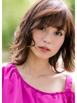 ヘアーズ ベリー 香椎店(hairs BERRY)&nbsp;弾むような毛先の動きで男ゴコロをくすぐるおフェミディ♪