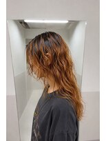 サロウィン 那覇店(SALOWIN)&nbsp;【ブリーチ毛×ニュアンスウェーブ】外国人風ウェットパーマ