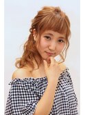 おしゃれハーフアップ【EARTH長野稲田店】