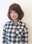 脱力系ガーリーボブ