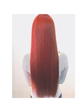 ワンワールド 豊平区 美園店(One World) ストレートロングRED