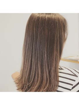 ヘアスペースソル(Hair space SOL/) ミディアムスタイル×グラデーションカラー