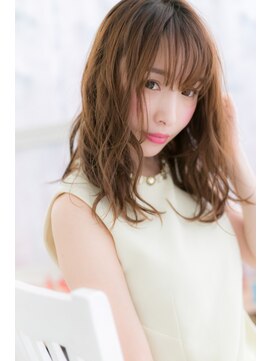 ヘアアンドビューティー ミック(Hair & Beauty miq) 万人ウケ間違いナシ♪ゆるふわミディ