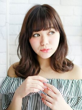 ナル 白山神社参道通り店(nalu) 大人の外ハネパーマスタイル