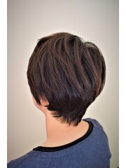 フェミニンアッシュボブ【Hair Make S-CORE】　053-445-2100