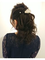 ヘアーリゾートラシックアールプラス(hair resort lachiq R+)&nbsp;《R＋》ヘアアレンジ☆ハーフアップ
