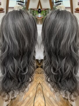 ジークス(zeax) バレイヤージュグラデーション