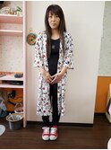 伸ばしかけの髪に☆エクステロング