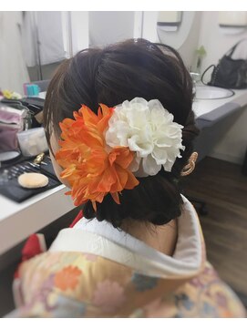ヘアアンドケア エジェリラボ(hair&care egerie lab) 和装アップ egerie lab.スタイル