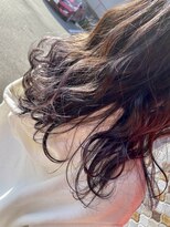 ヘアデザイン ノア(Noa)&nbsp;パープルアッシュグラデーション