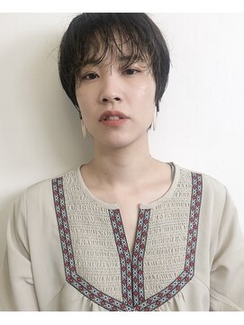 ガーランドウメダ(Garland umeda) ショート×ニュアンスパーマ