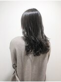 似合わせカット/アースカラー/デザインカラー/グレージュ/暗髪