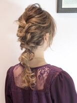 エムスラッシュ センター南(M.SLASH)&nbsp;ルーズなあみおろしアレンジ/女子会/結婚式/センター南