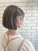 フルミー(fulme.)&nbsp;ミニボブ！！ハーフアップ風アレンジ☆