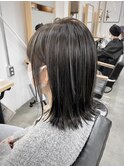 【極細ハイライト×大人10代20代30代小顔ボブ☆天王寺】