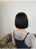 縮毛矯正も艶感と柔ささ重視