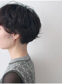 イメチェン/美髪/外ハネボブ/ショート[自由が丘/パーマ]
