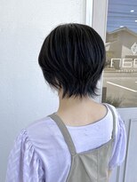 ヘアー ホスピタル ソアン(hair hospital soan) アッシュグレー×ショートウルフ