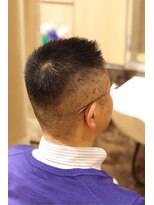 ヘアーモードキクチ 日本橋三越前店 バリカン2ミリ ソフトモヒカン