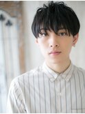 長めバングで目力UP/黒髪ニュアンスマッシュヘアe与野