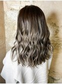 【Flor上大岡】*外国人セミロング+シルキーアッシュ*