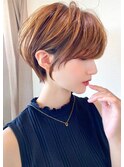 ショートボブ髪型30代40代50代前髪あり前髪なし面長丸顔【倉田】