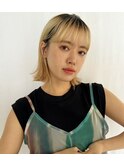ぱつっとブランドおしゃれボブ