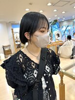 ガーデンヘアー(Garden hair)&nbsp;お顔周りにこだわったミニボブ