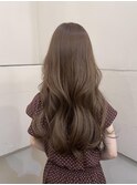 フォギーベージュ韓国ヘア顔周りカット【横浜】