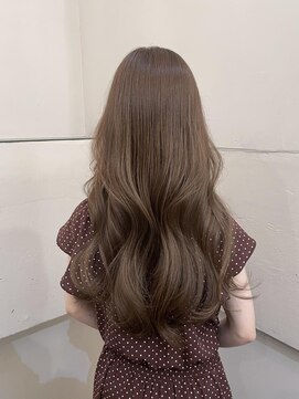 ネオリーブアイム 横浜西口店(Neolive aim) フォギーベージュ韓国ヘア顔周りカット【横浜】