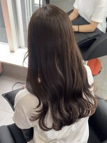 ジエクトカナウ 大阪梅田店(The Ect canow) 20代30代◎艶髪レイヤーロング大人可愛いカーキベージュ